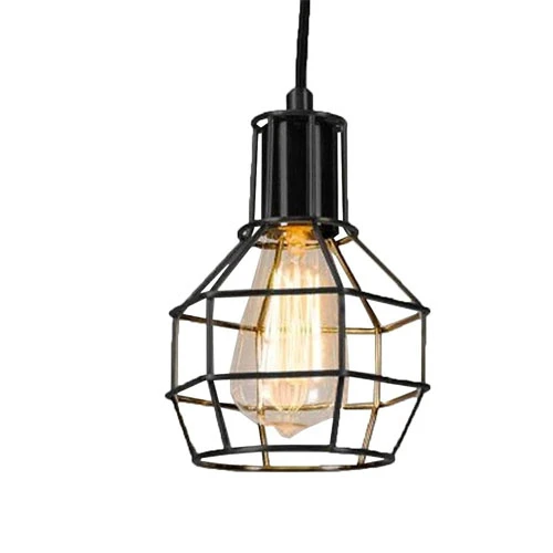 Black Bomb Design Ceiling Light Fixture for Acrylic Decoration