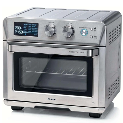 Ariete 2-in-1 Air Fryer, 25L Toaster Oven + 7L Air Fryer, Large Capacity Oven To