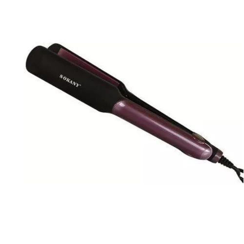 Sokany Ceramic Hair Straightener, Black
