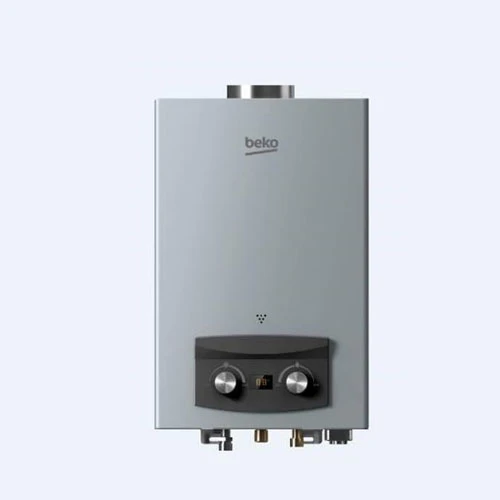 Beko Natural Gas Water Heater - 6 Liters - With Chimney - Digital Display - USB 